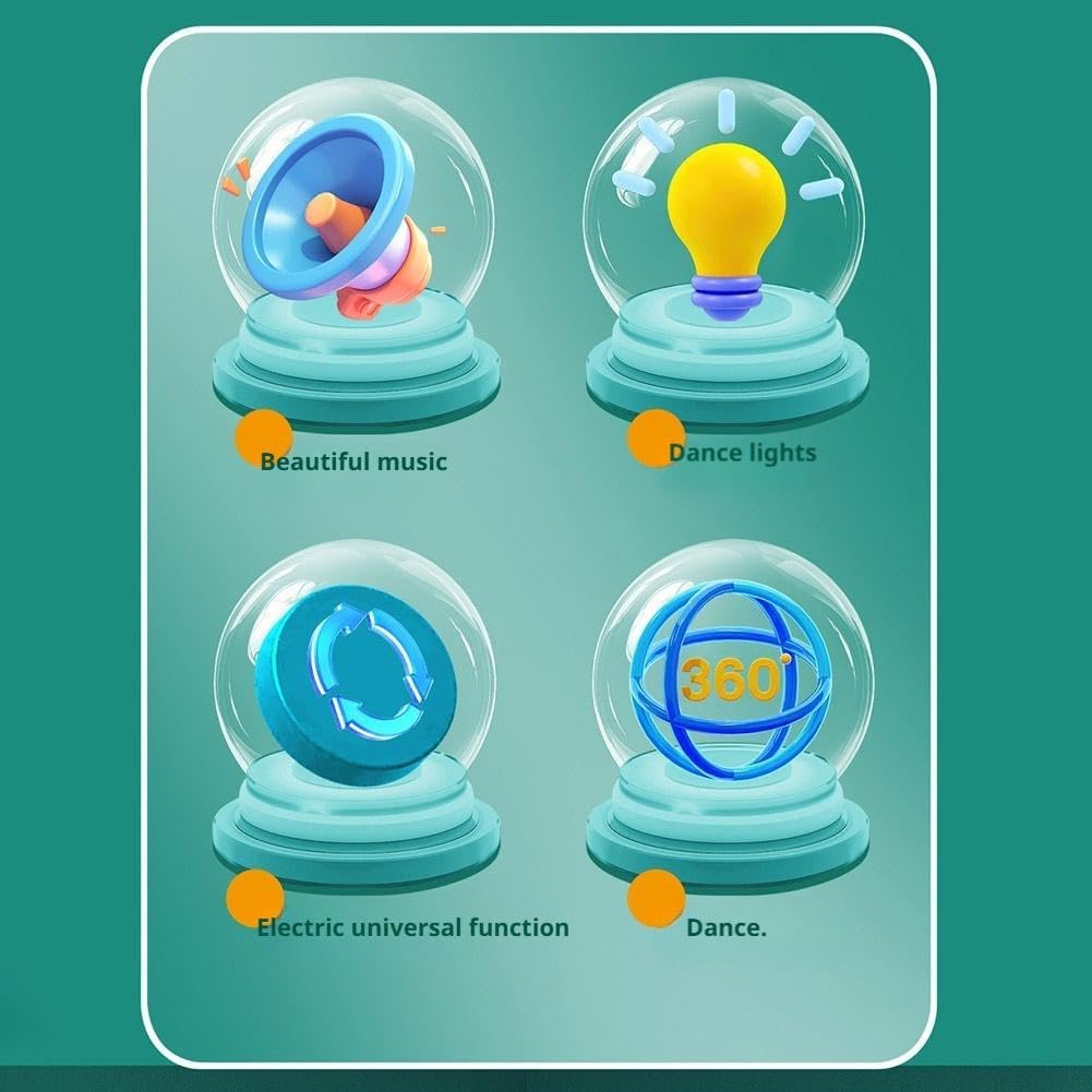 DANCE JELLYFISH™ Smart Dancing Jelly Toy with Music & 3D Lights