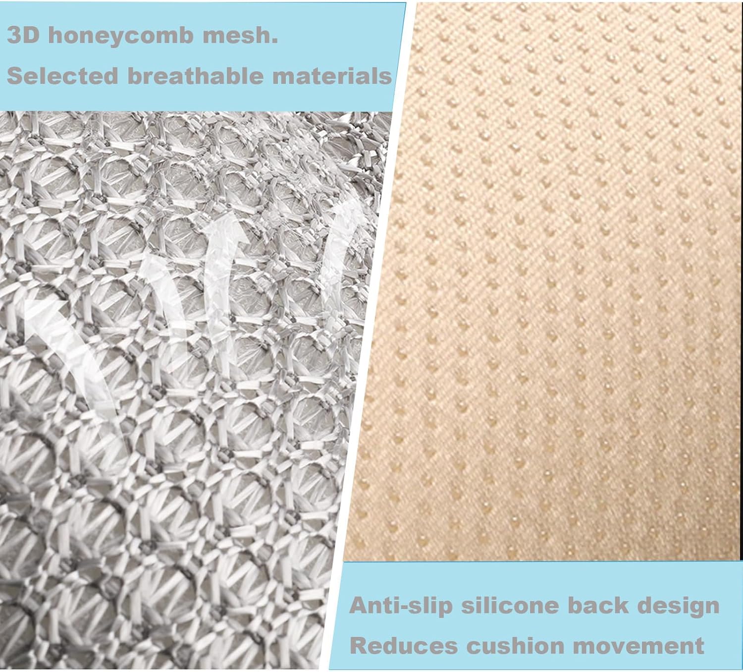 3 Pieces Car Seat Cover Cushion