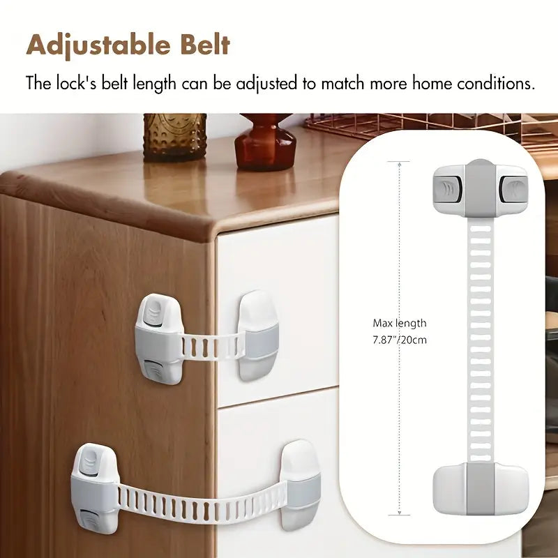 Adjustable Refrigerator Door Lock