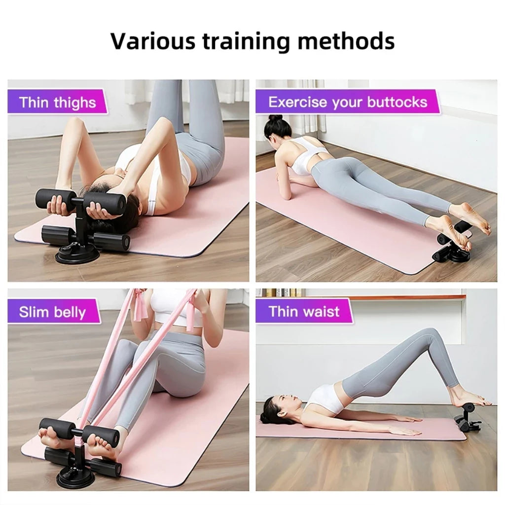 Double Suction Sit Up Bar Exercise Equipment