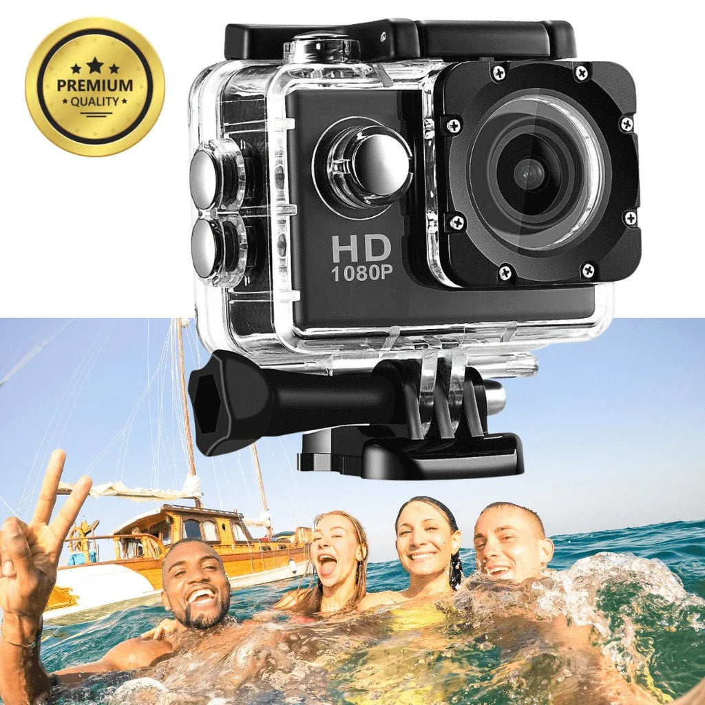 Waterproof 1080p HD Action Camera