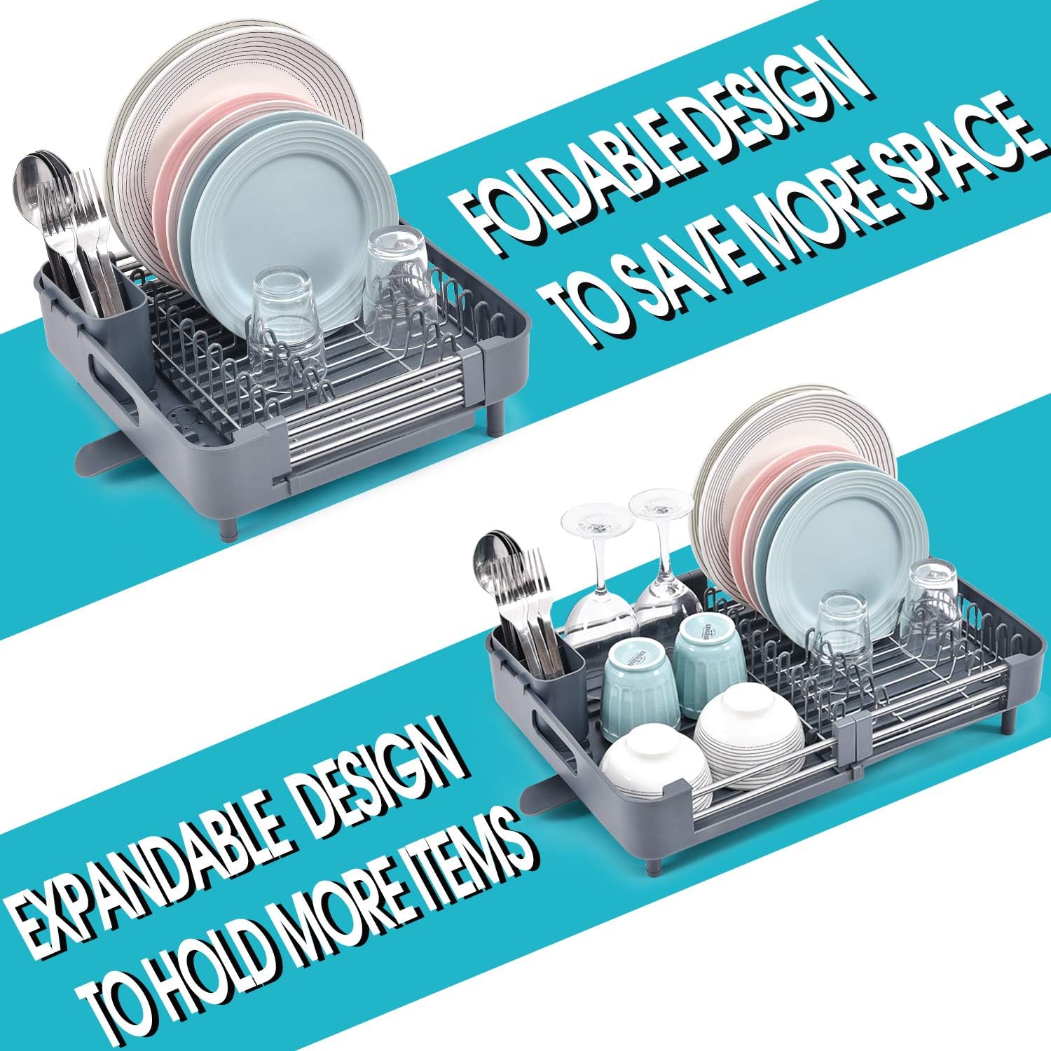 Eto yung sobrang sikat sa Amazon ngayon na nasa Pinas na Extendable Dish Rack ang Bongga
