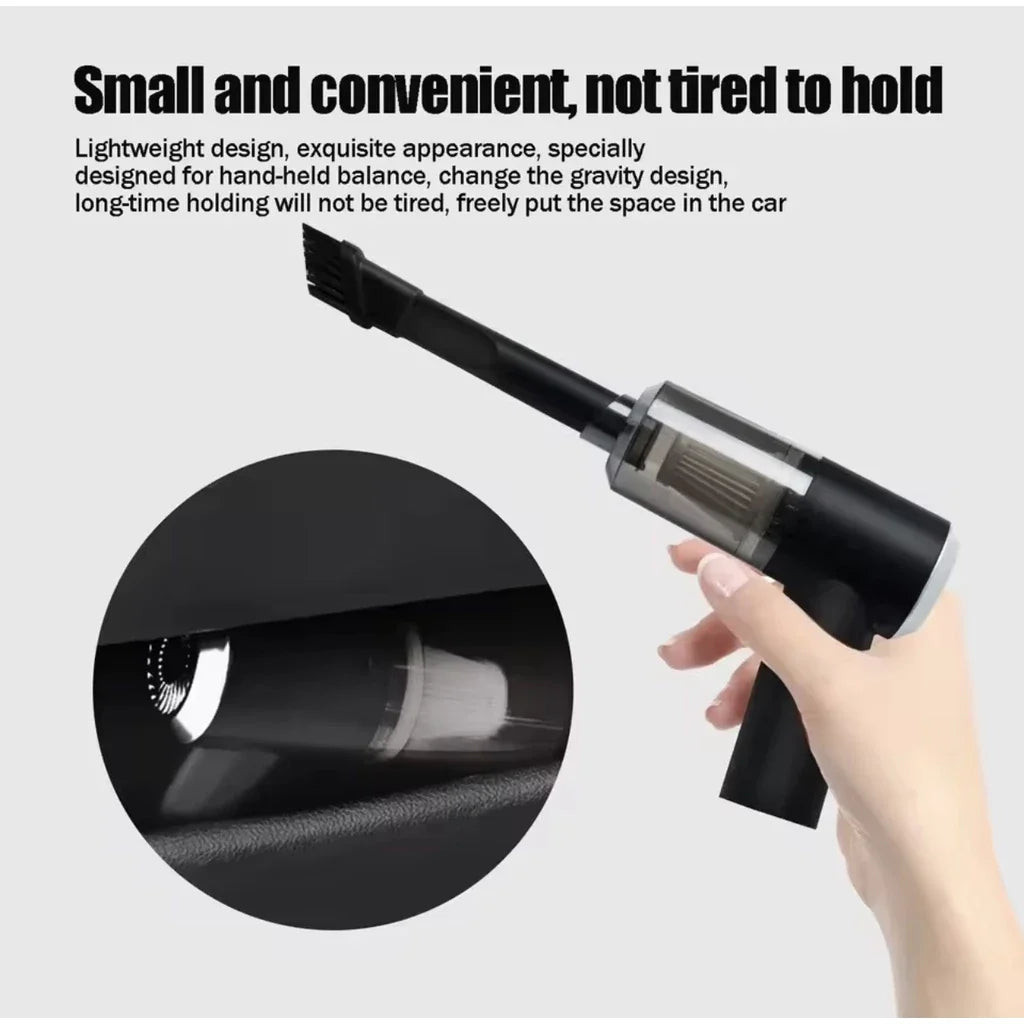 Portable 2in1 Car Vacuum Cleaner