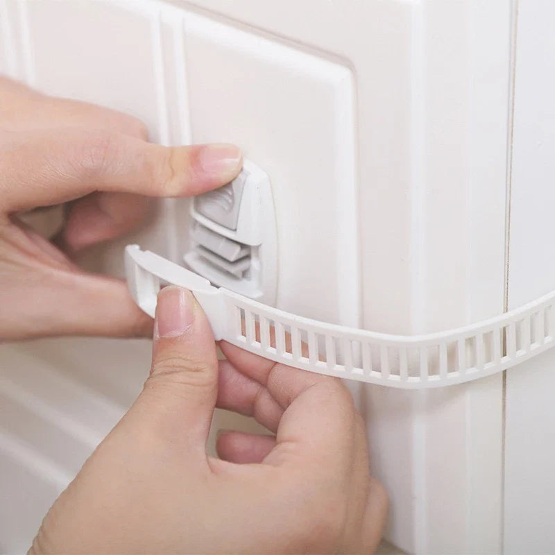 Adjustable Refrigerator Door Lock