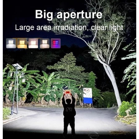 1000W Waterproof Solar Emergency Light – Power Up Your Nights, Rain or Shine!