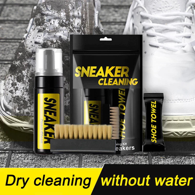 3-in-1 Shoe Cleaner Premium Foam Set – Keep Your Kicks Fresh, Clean & Like New!