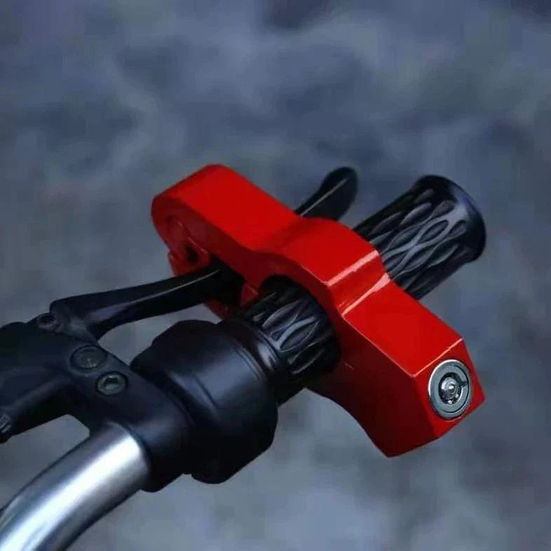 Anti-Theft Aluminum Alloy Grip Lock – Secure Your Ride in Seconds!