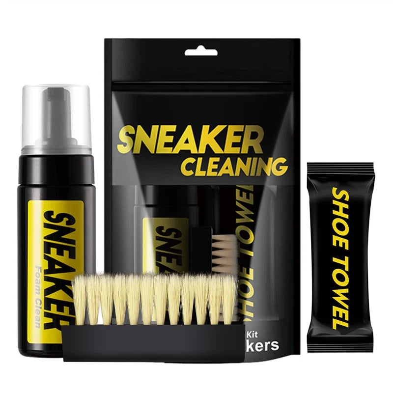 3-in-1 Shoe Cleaner Premium Foam Set – Keep Your Kicks Fresh, Clean & Like New!