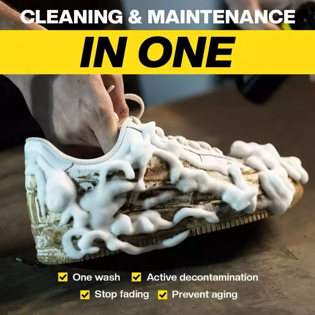 3-in-1 Shoe Cleaner Premium Foam Set – Keep Your Kicks Fresh, Clean & Like New!