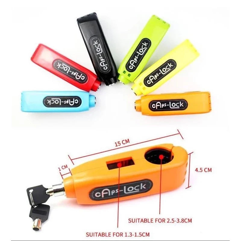 Motorcycle Handlebar Anti-Theft Lock