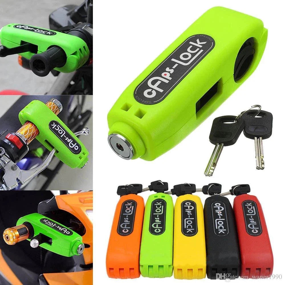 Motorcycle Handlebar Anti-Theft Lock