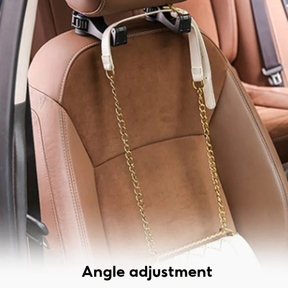 2-IN-1 Car Seat Headrest Hook and Phone Holder