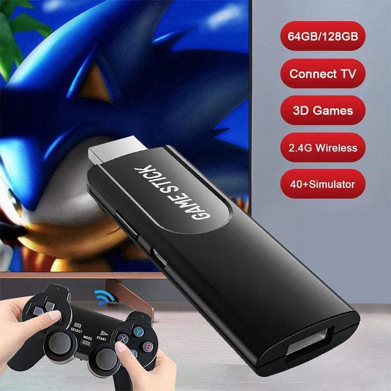 K8 Game Stick 40000 games with 2 Gaming Controllers