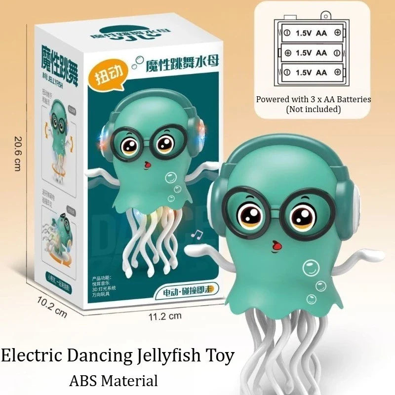 DANCE JELLYFISH™ Smart Dancing Jelly Toy with Music & 3D Lights