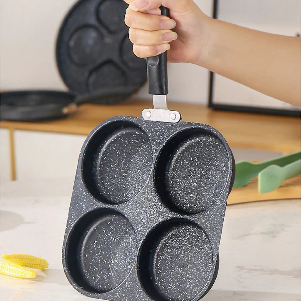4-Hole Non-stick Egg Frying Pan